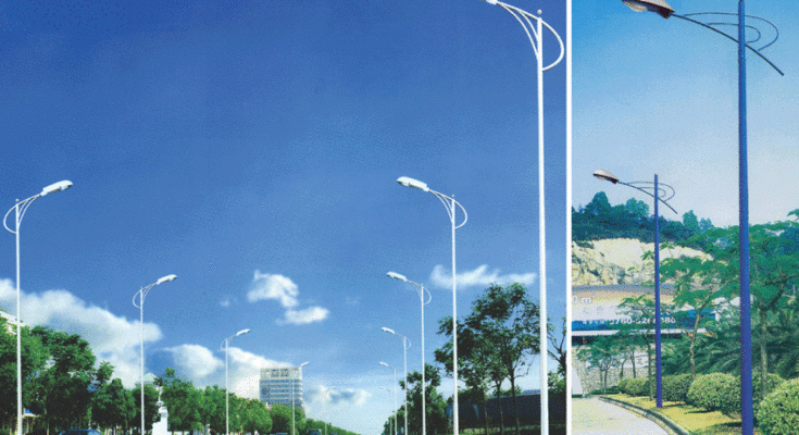 48. cột đèn chiếu sáng công cộng biểu hiện của xã hội văn minh ảnh 1