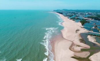 bãi biển long hải