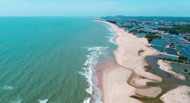 bãi biển long hải